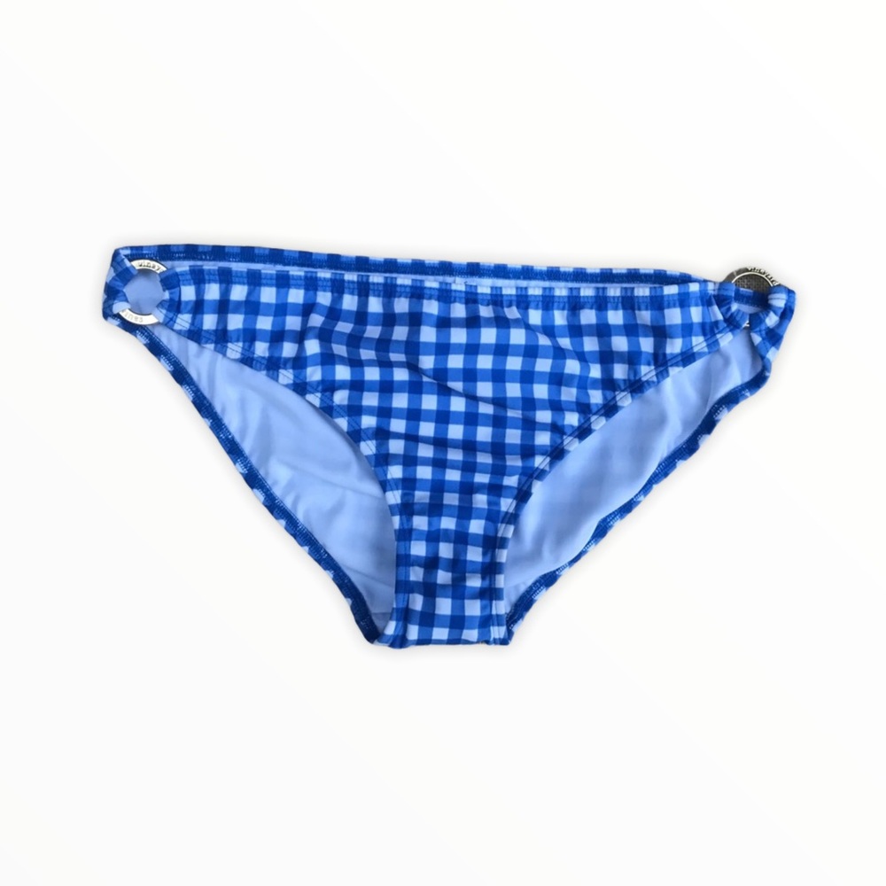 Vineyard Vines Blue Gingham Bikini Bottoms